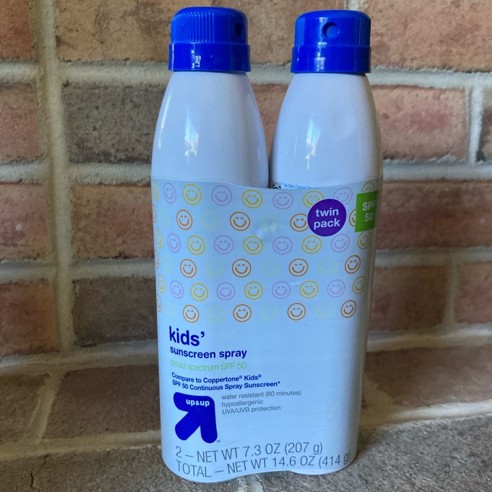 Up&Up Twin Pack Kids Sunscreen - SPF 50